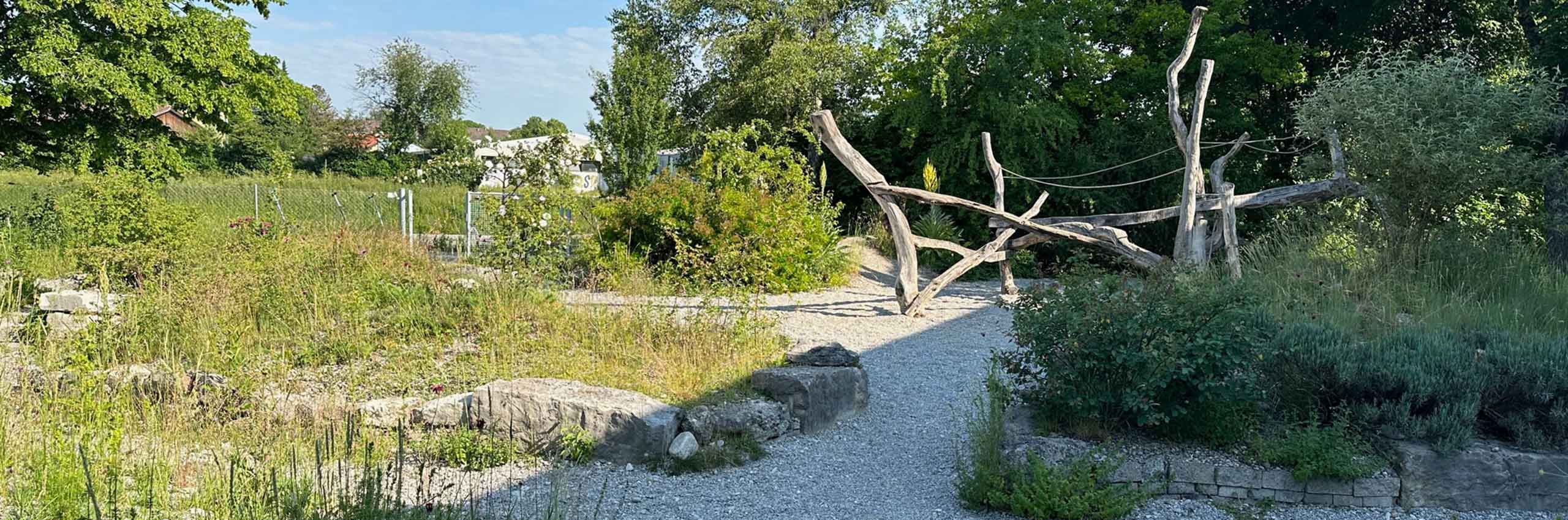 Außenansicht der Garten